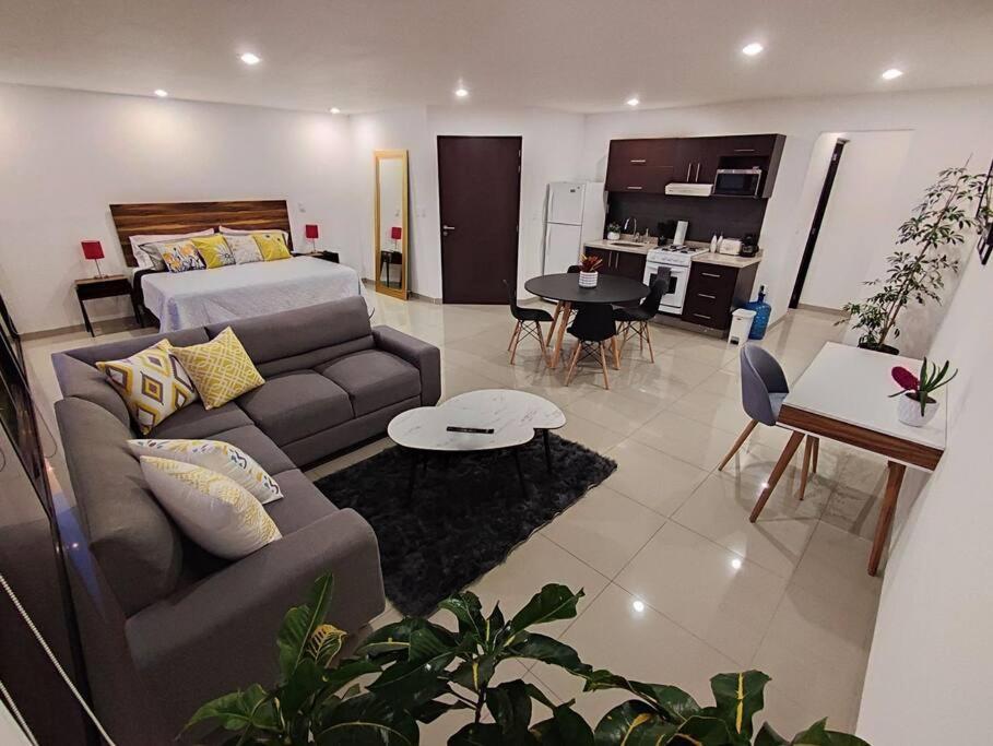 Departamento Para Ejecutivo Con Vista Panoramica Queretaro Bagian luar foto