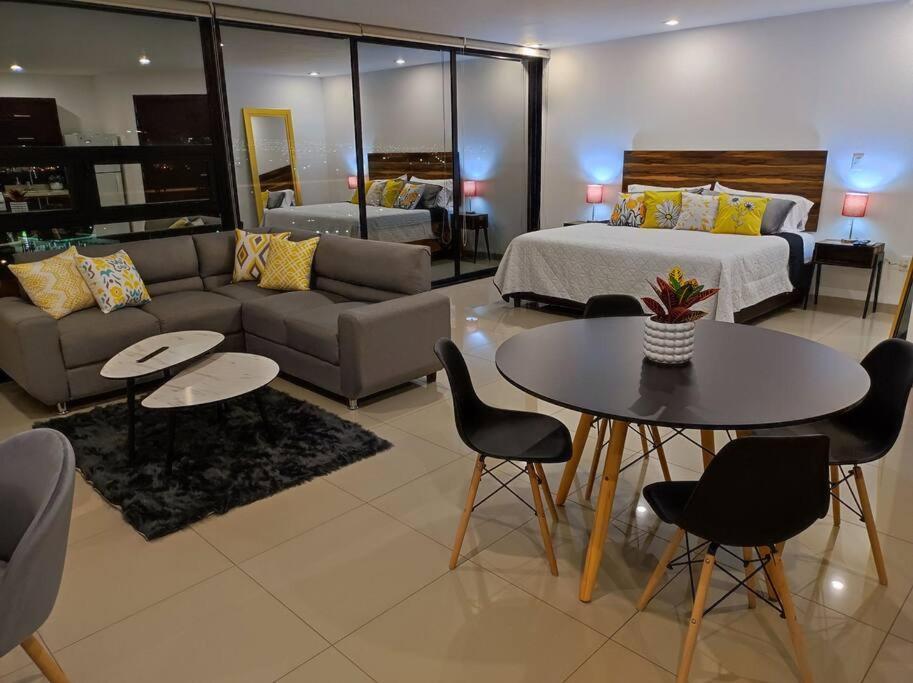 Departamento Para Ejecutivo Con Vista Panoramica Queretaro Bagian luar foto