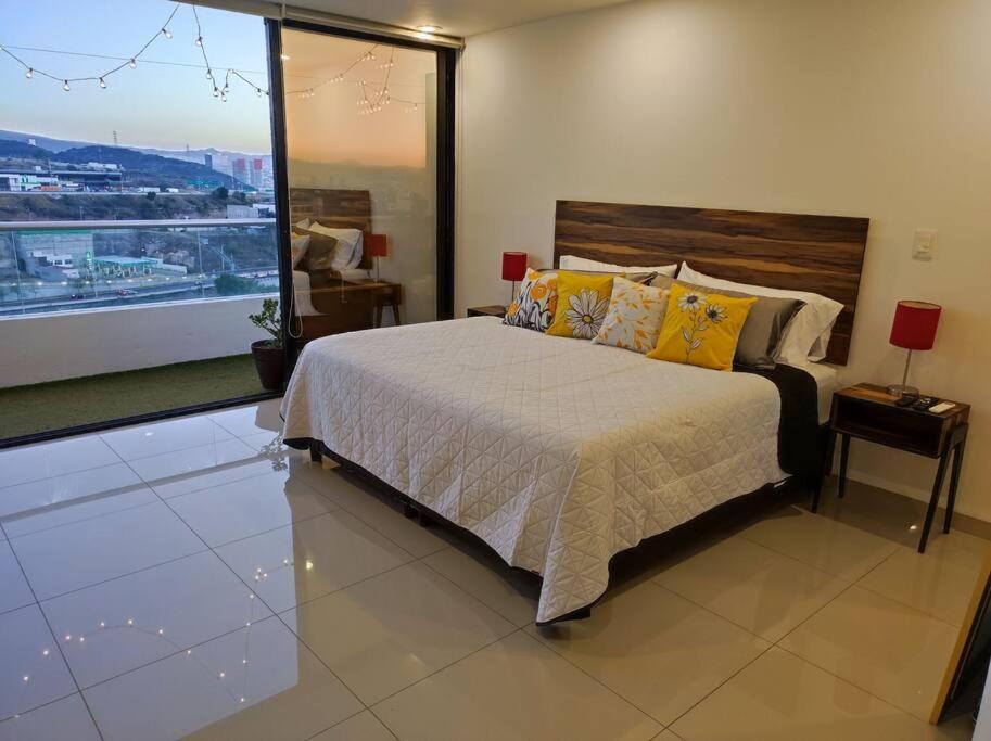 Departamento Para Ejecutivo Con Vista Panoramica Queretaro Bagian luar foto